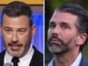 Jimmy Kimmel perdeu completamente o controle com esta postagem de lua de mel de Donald Trump Jr.