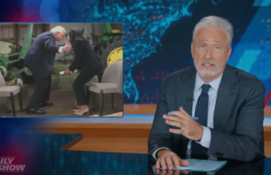 Jon Stewart desabafa sobre a saída de Trump da entrevista de ‘Meet The Press’: “Acesso hissy de um homem-bebê incrivelmente frágil”