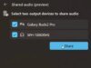 O Windows 11 adiciona uma atualização interessante que permite streaming simultâneo para dois dispositivos de áudio