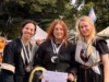 ‘Eu amo o caos’ – as faíscas do casamento com o tema da noiva levam à criação de uma equipe de combate medieval exclusivamente feminina