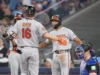 Rutschman home runs, marca 5 na vitória dos Orioles por 13-3 sobre os Blue Jays