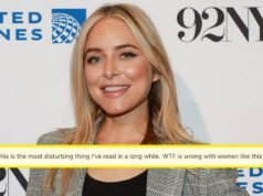 "Menino mãe" Jenny Mollen lamentou o fato de que a menina de 12 anos que seu filho estava mandando mensagens de texto “não era nem mais gostosa do que” ela em um ensaio bizarro, e as pessoas ficam MUITO estranhas