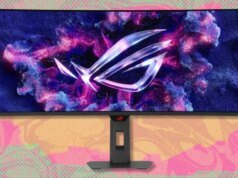 Economize $ 350 neste monitor de jogos ASUS ROG Strix Ultrawide QD-OLED de 34 polegadas