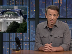 Seth Meyers invade festa de aniversário de Trump no UFC