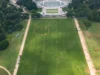 Mistério de como alguém deixou uma mensagem gigante ‘8647’ no National Mall sob investigação