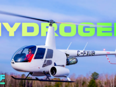 Voando sem combustível de aviação: vídeo de helicóptero a hidrogênio voa