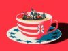 Foi um nobre inglês turbulento quem planejou a Revolução Americana?