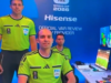 Árbitro da Copa do Mundo acusado de fazer gesto de ‘poder branco’ durante cobertura de TV