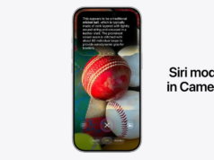 Apple apresenta modo Siri na câmera do seu iPhone
