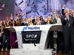 As ações da SpaceX disparam 30% ao meio-dia, saltando para as seis empresas mais valiosas dos EUA
